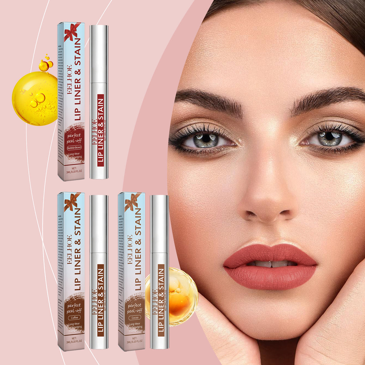 Peel-Off Lip Stain and Liner